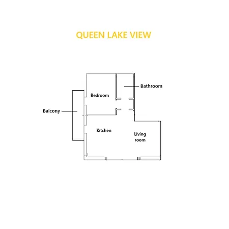 Queen View شقة *
